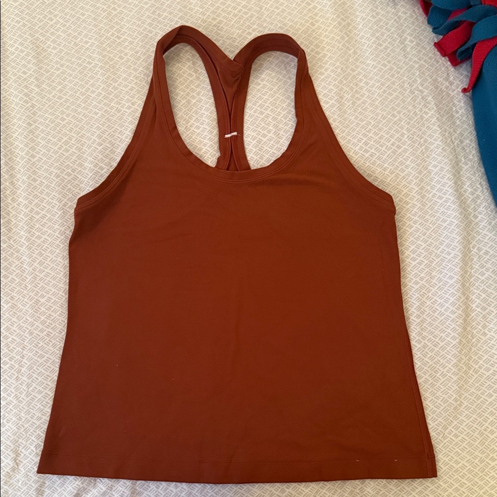 Lululemon Athletica Cinnamon Racerback Tank Top
